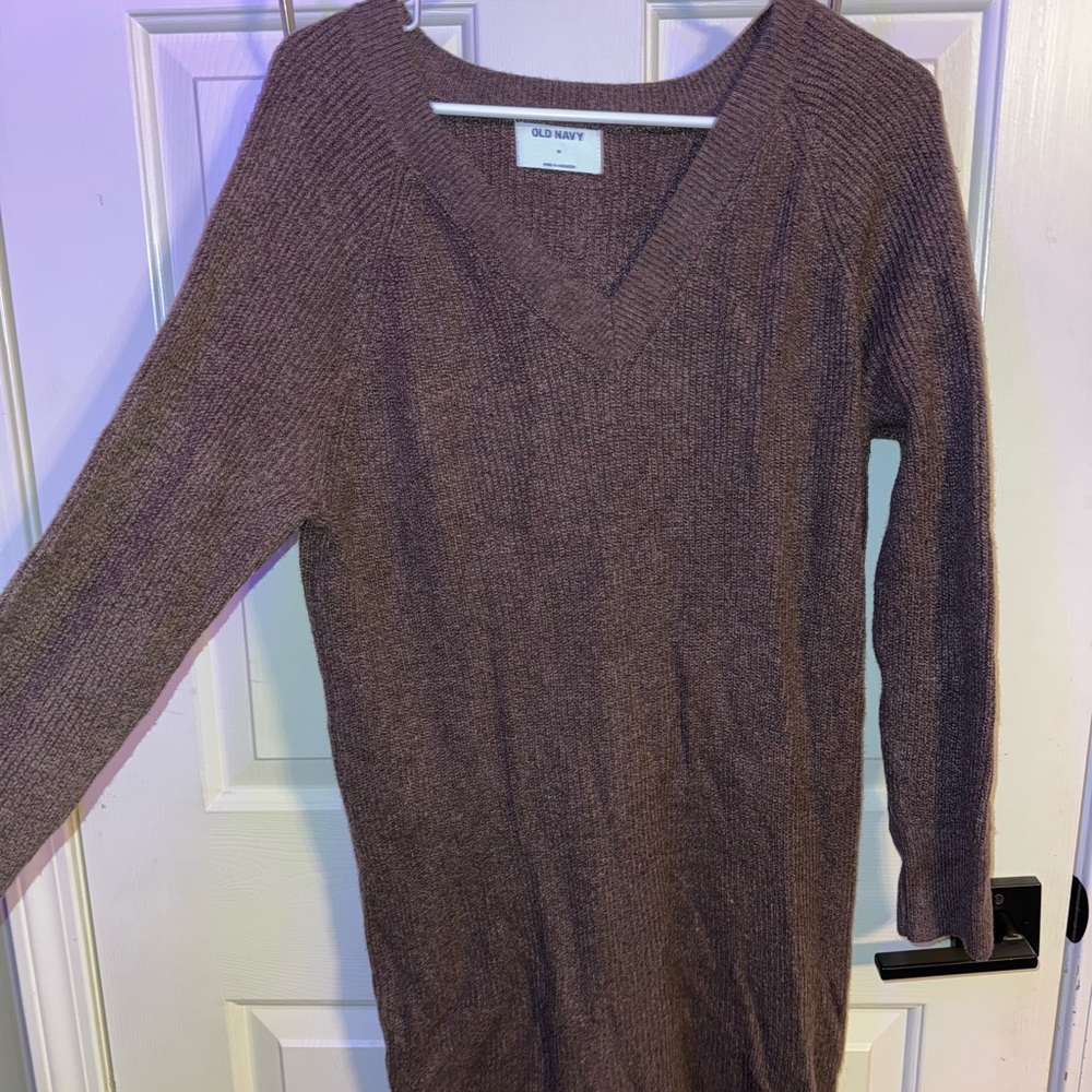 Old Navy Women's Brown Sweater Dress